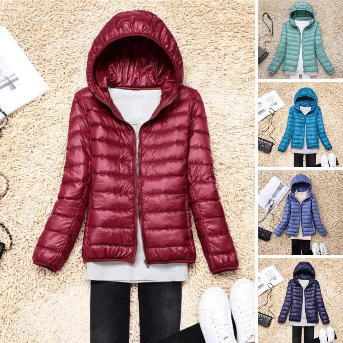 WW | Ultralight Packable Hooded Down Jacket