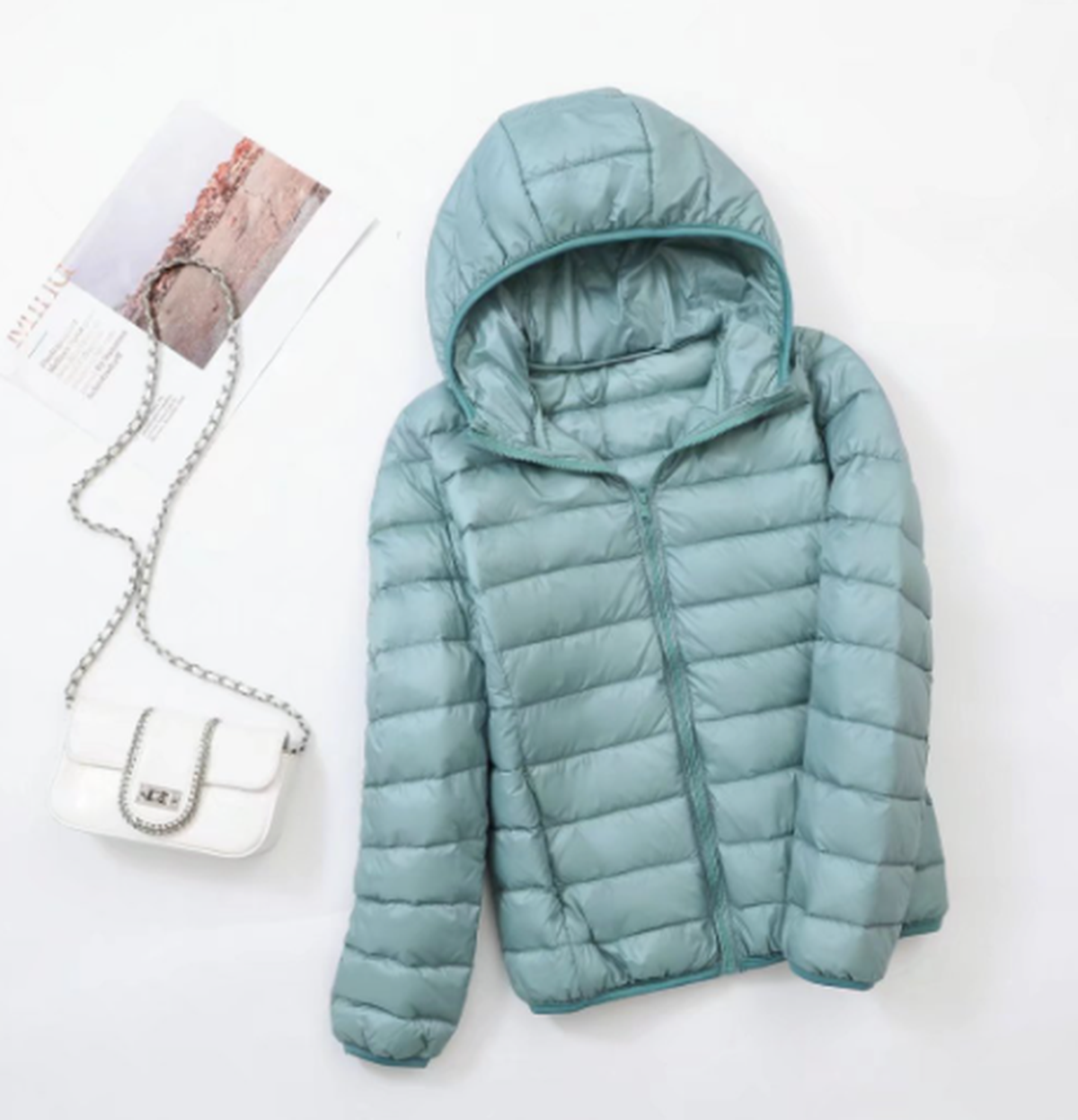WW | Ultraleichte Damen Winter Padded Jacke mit Kapuze