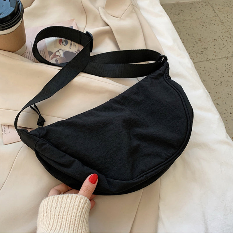 WW | Women's Half Moon Crossbody Bag with Adjustable Strap
