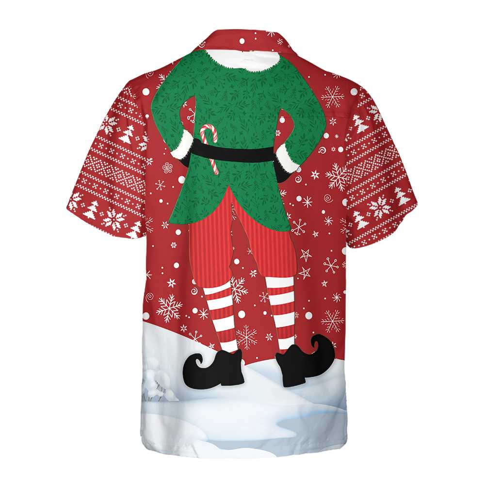 WW | Einzigartiges Weihnachts-Elf-Kostüm Design Hawaiian Shirt, Lustiges Elf Weihnachts Shirt, Beste Weihnachtsgeschenk Idee