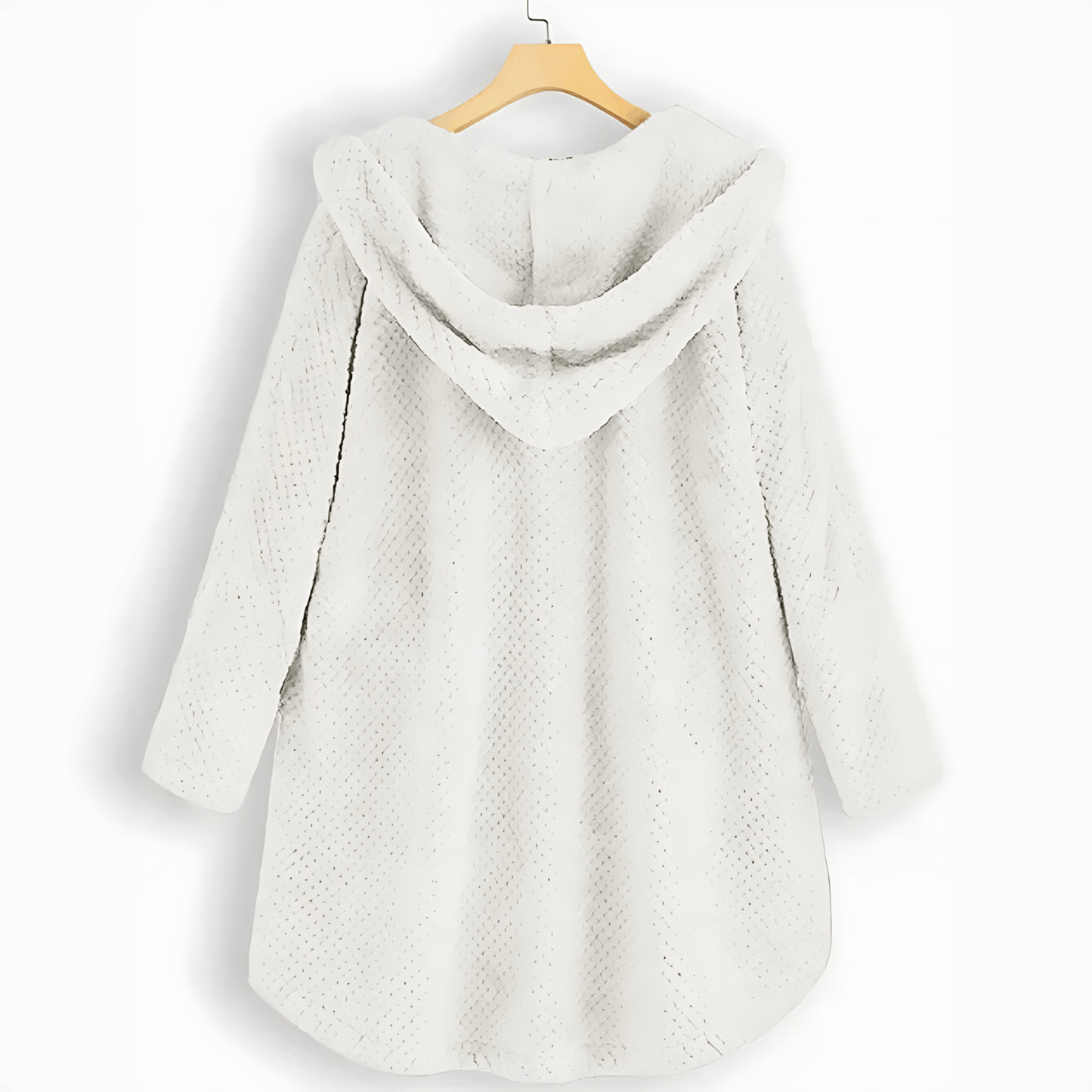 WW | Wärmende Strickjacke mit weichem Futter und Kapuze für Damen