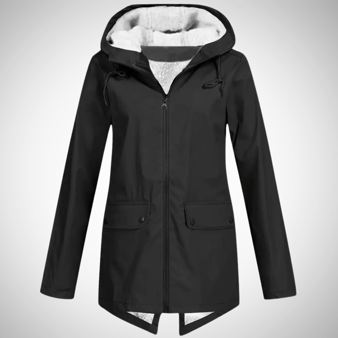 WW | Fleece Gefütterter Regenmantel Für Frauen