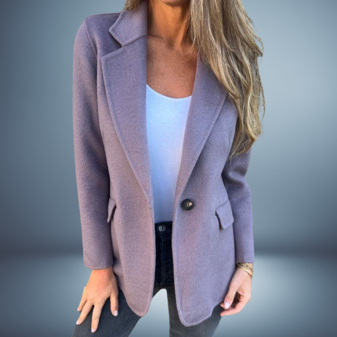 WW | Damen Lang blazer mit Knöpfen - Maßgeschneidert