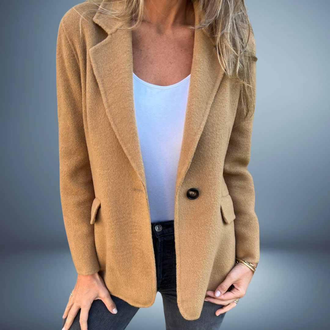 WW | Damen Lang blazer mit Knöpfen - Maßgeschneidert