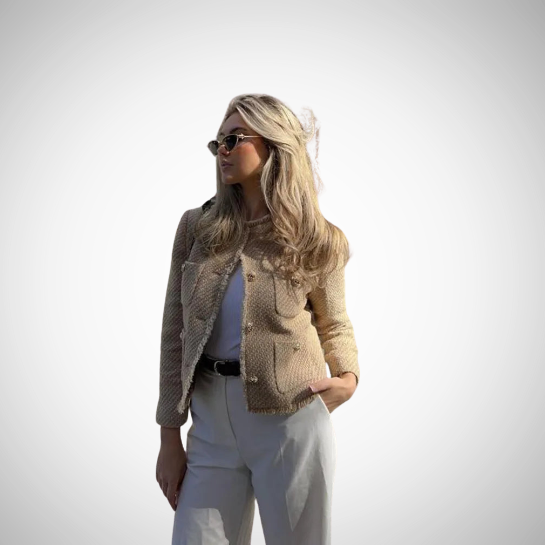 WW | Klassische Tweedjacke Für Frauen