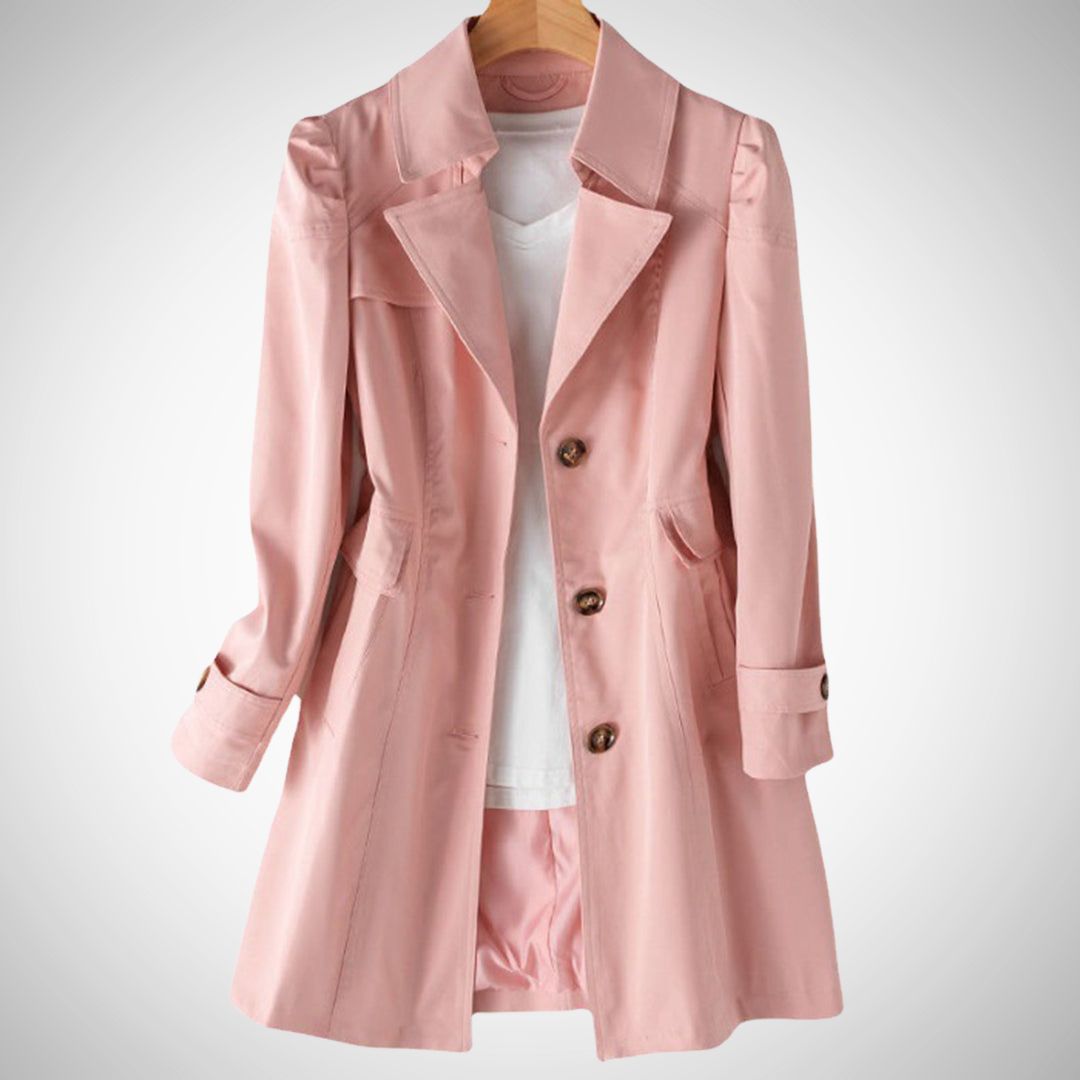 WW | Lang Windbreaker Regenmantel Für Frauen