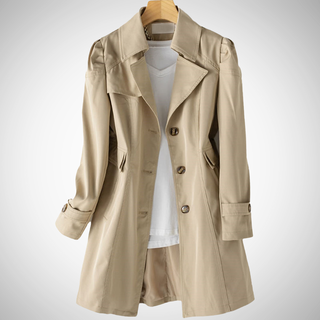 WW | Lang Windbreaker Regenmantel Für Frauen