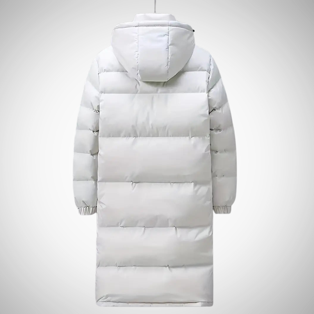 WW | Langer Gepolsterter Winter Puffa Mantel Für Frauen