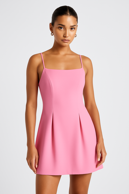 Amelina™ | Plissiertes Minikleid