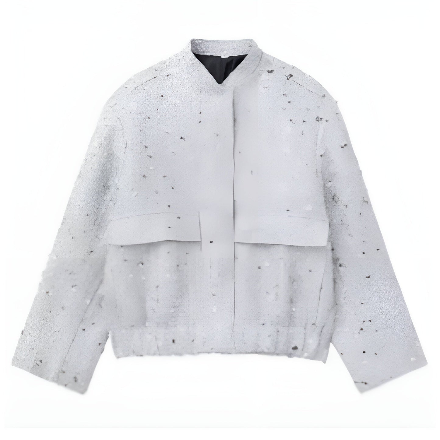 WW | Damen Leichte Pailletten Kurze Jacke Stilvoll & Nett