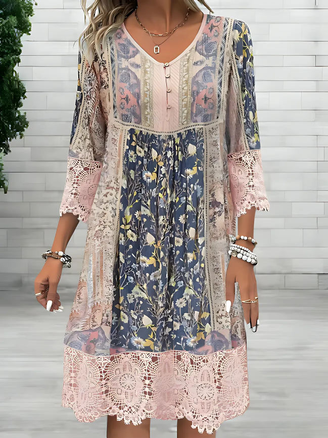 Tamara | Luxurious Boho Flowing Dress
