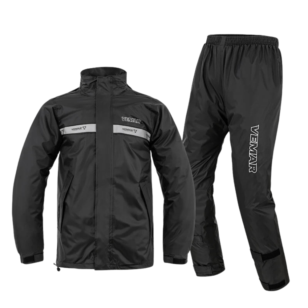 WW | Unisex Waterproof Hooded Motorcycle Rain Suit
