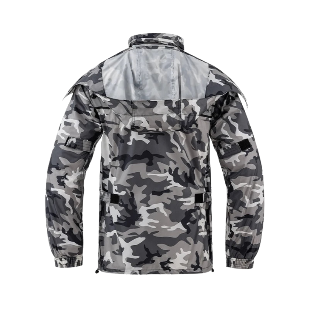 WW | Unisex Waterproof Hooded Motorcycle Rain Suit