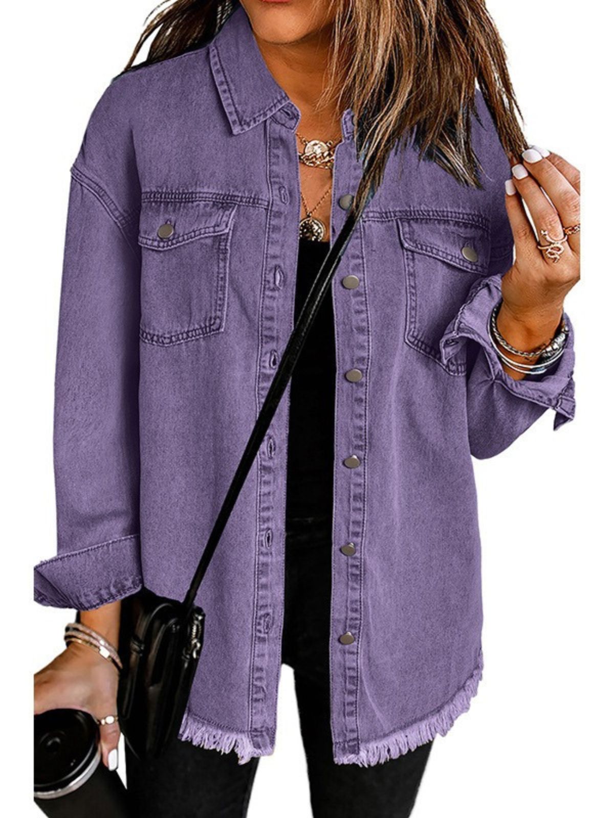 Lizzo™ | Casual Fringed Jacket