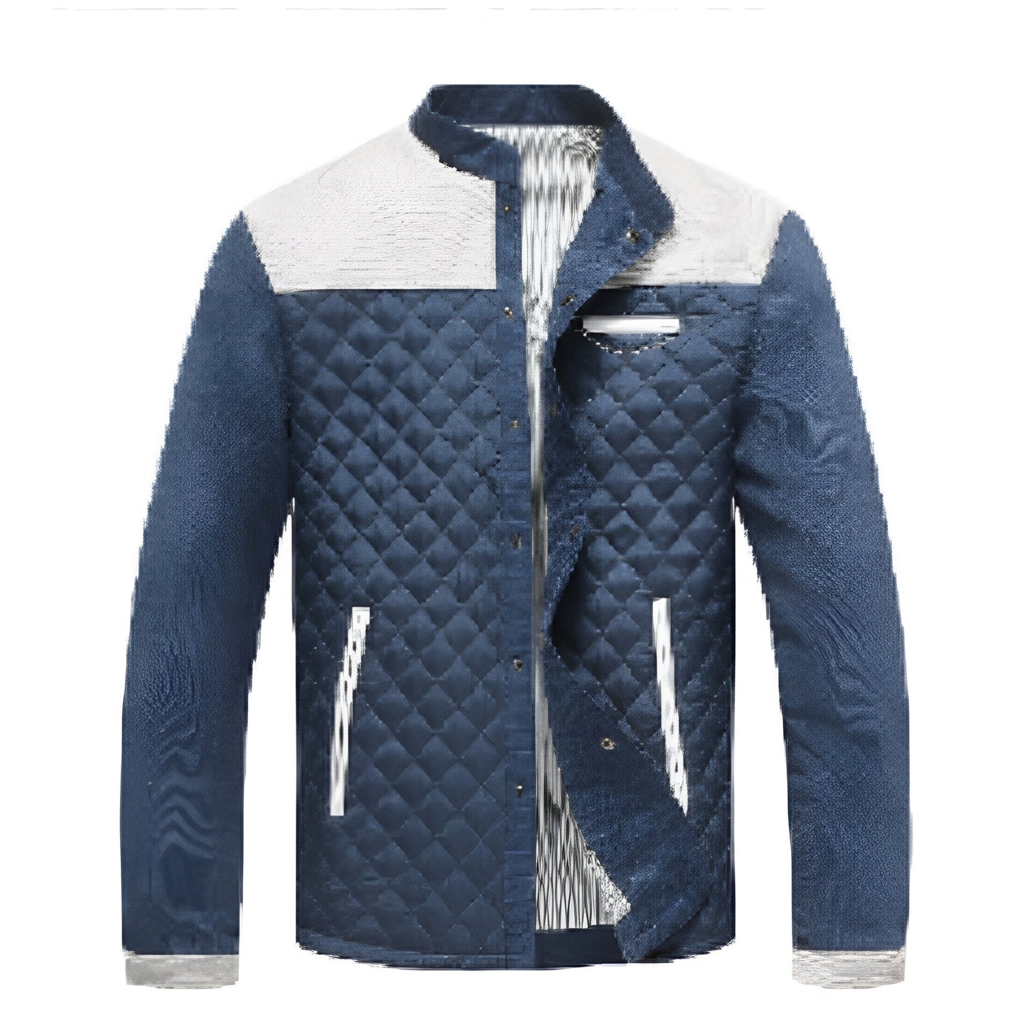 WW | Herren Steppjacke mit Knöpfen - Lässig