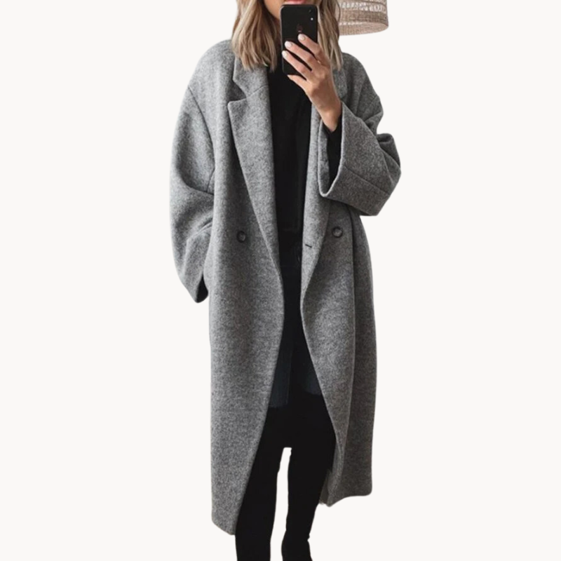WW | Plus Size Coat Cozy Elegance Timeless Winter Style