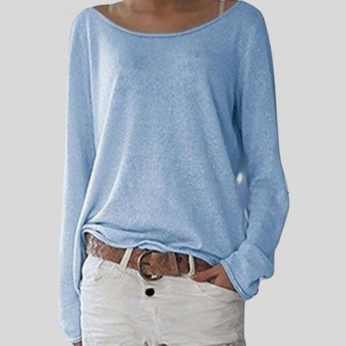 WW | Lightweight Round-Neck Jumper For Women