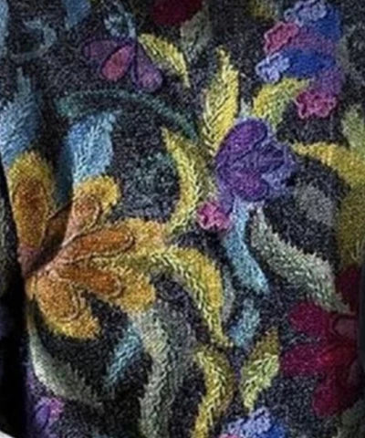 WW | Eleganter Damenpullover mit floralem Druck