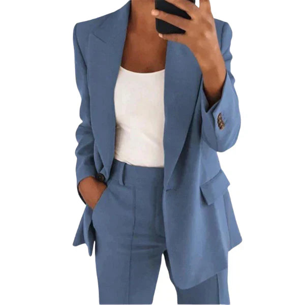 WW | Blazer Set - Elegantes Outfit mit Jacke & Hose - Business & Freizeit