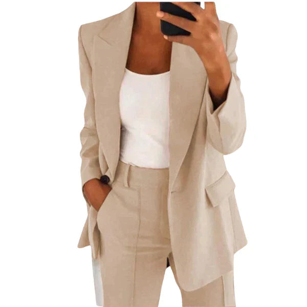 WW | Blazer Set - Elegantes Outfit mit Jacke & Hose - Business & Freizeit