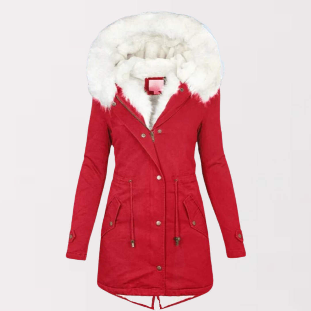WW | Parka Coat with Hood and Fur Lining