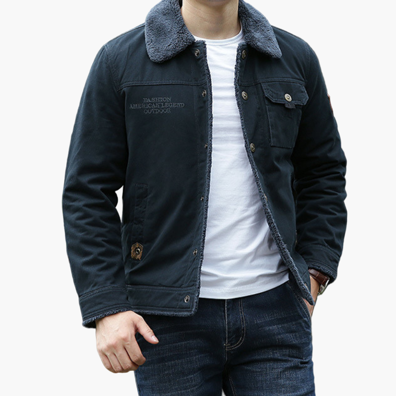 WW | Leisure Jacket with Fleece Collar - Stylish Outdoor Transition Jacket for Everyday and Adventure