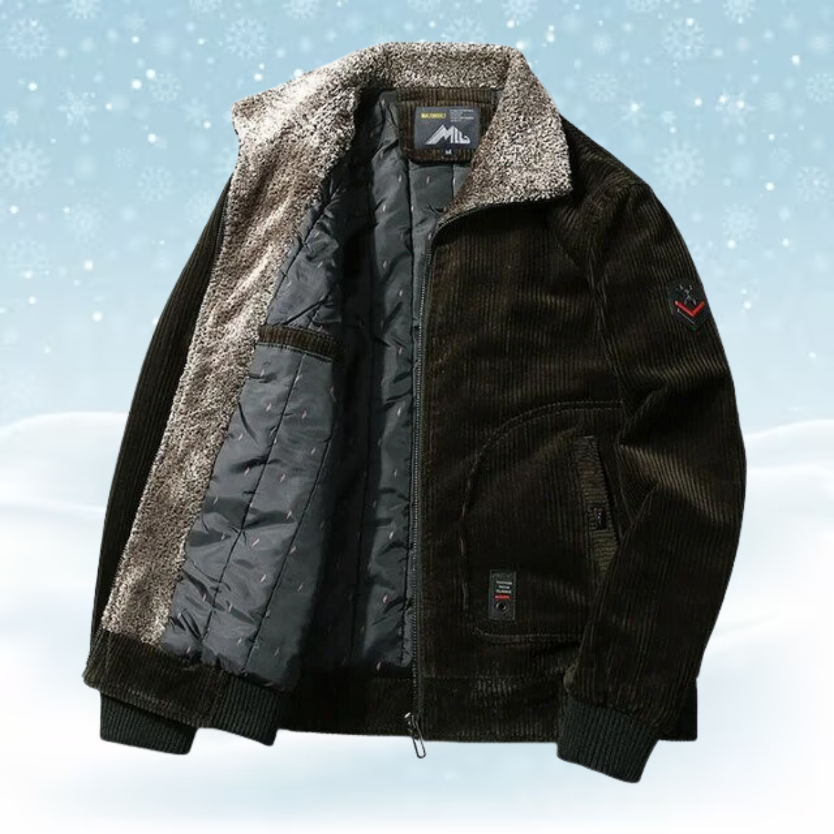 WW | Casual Winter Jacket with Fur Collar