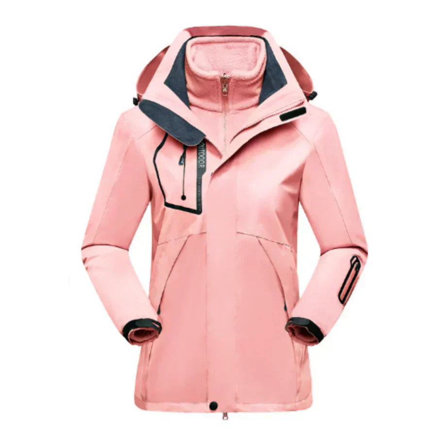 WW | Damen Langarm Ski Jacke Multifunktional