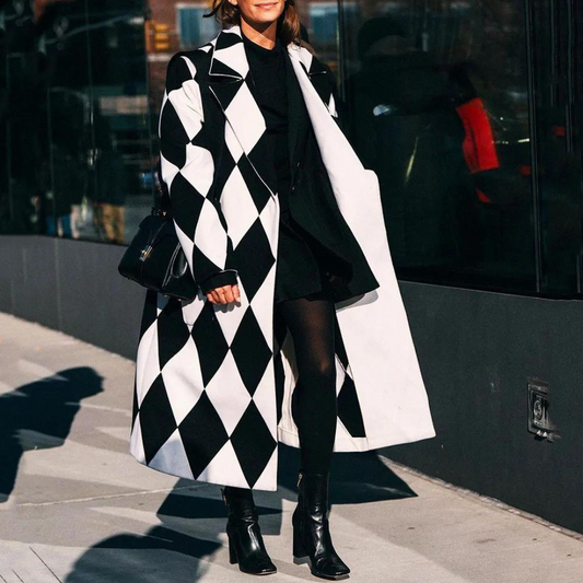 WW | Warmer Mantel für Frauen mit Klassischem Look