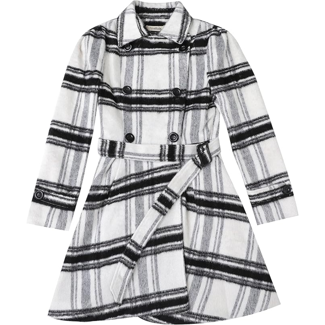 WW | Wool Peacoat with Belt Patty