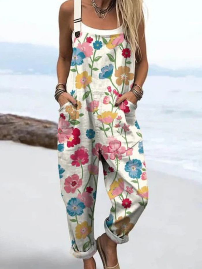 Naomie™ – Artistic Cotton Overalls