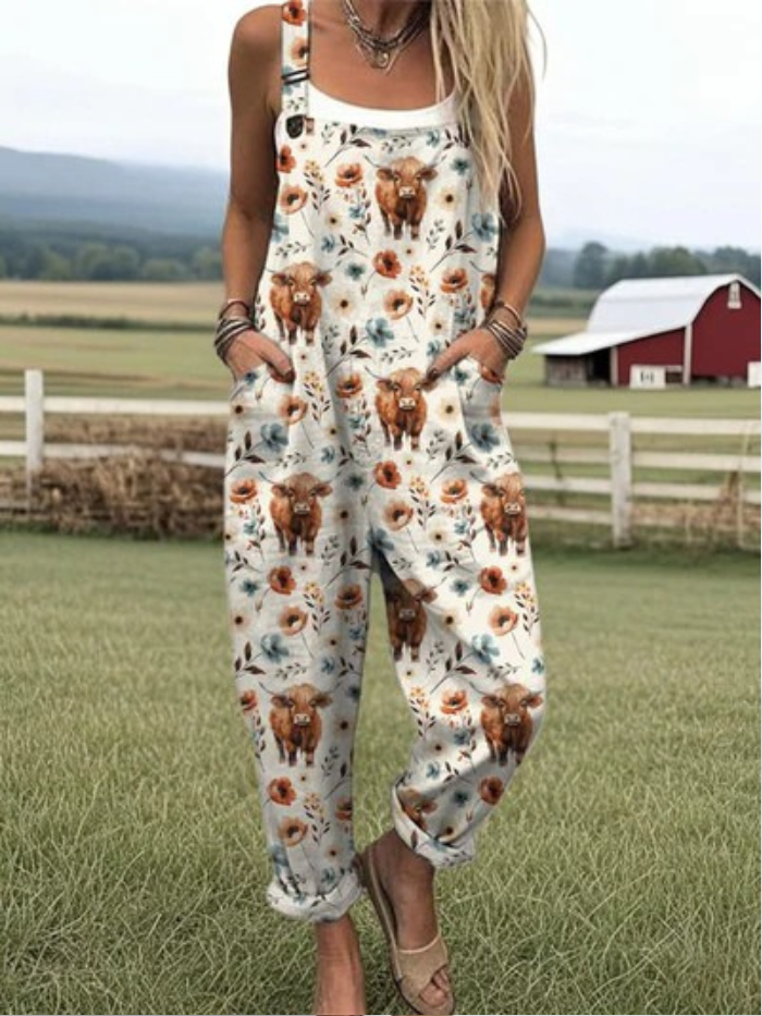 Melany™ – Artistic Cotton Overall