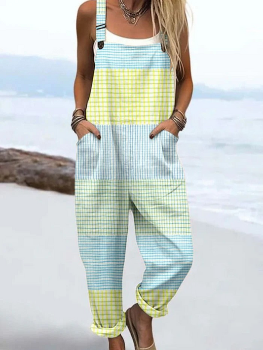 Elly™ – Künstlerischer Baumwoll-Overall
