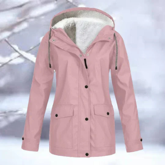 WW | wasserdichte Jacke mit Kapuze, von hoher Qualität und bereit für die Berge