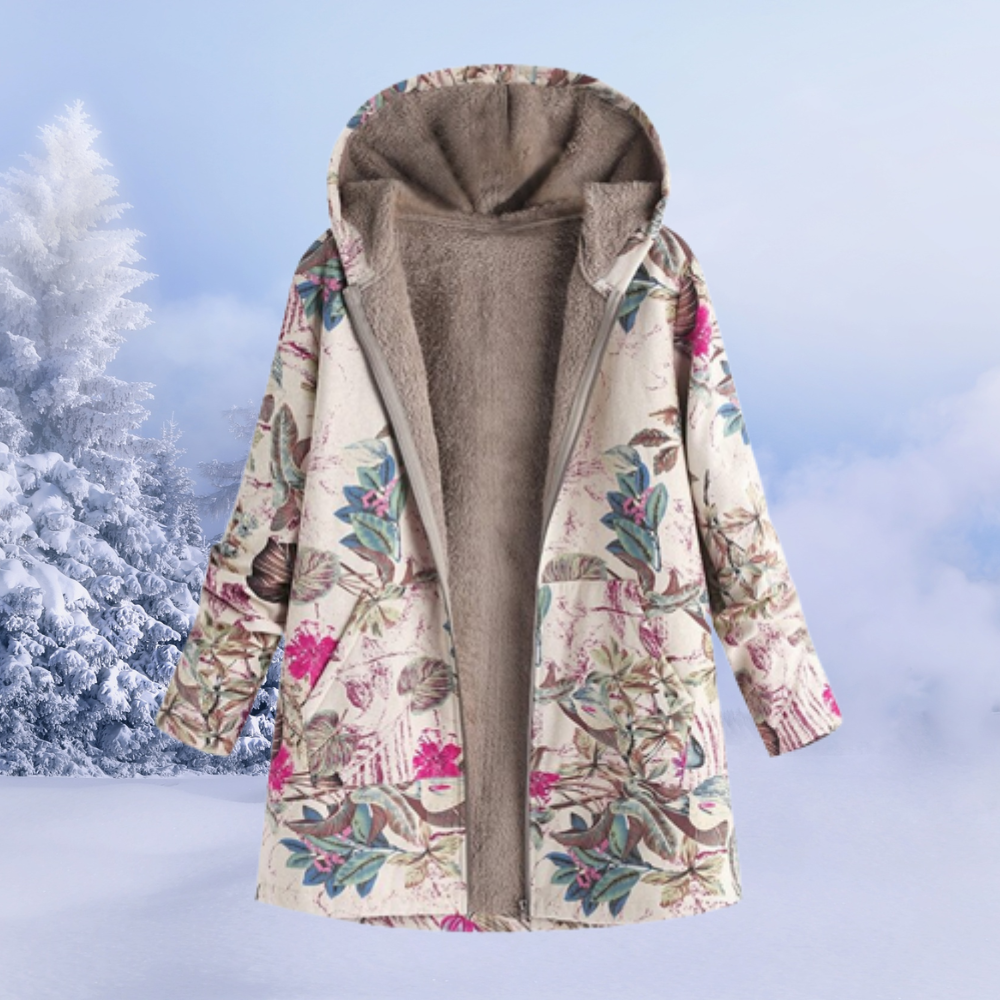 WW | Warme Winterjacke Mit Pelzfutter Für Damen