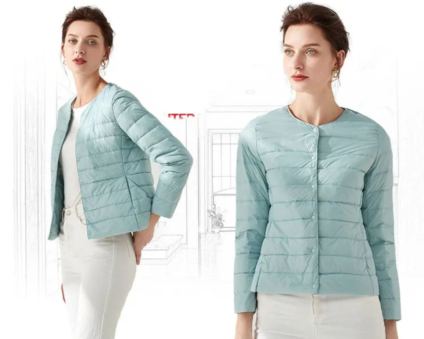 WW | Down Jacket Light & Warm