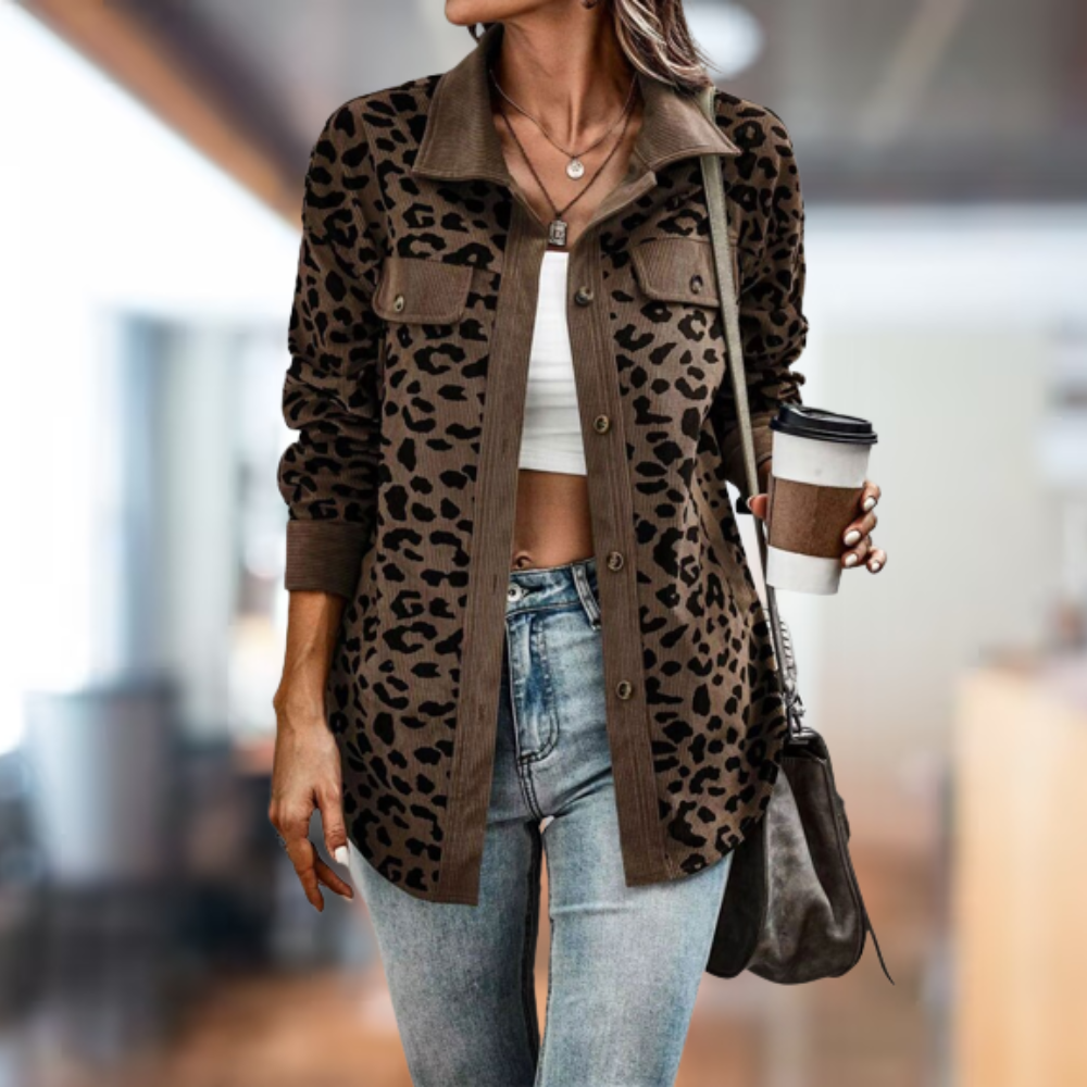 WW | bequemste Leoparden-Winterjacke