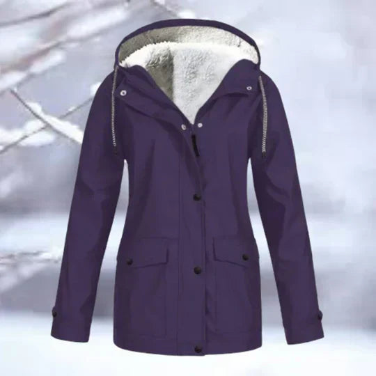 WW | wasserdichte Jacke mit Kapuze, von hoher Qualität und bereit für die Berge