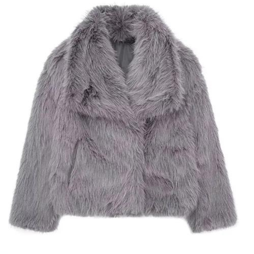 WW | Plush Faux Fur Coat