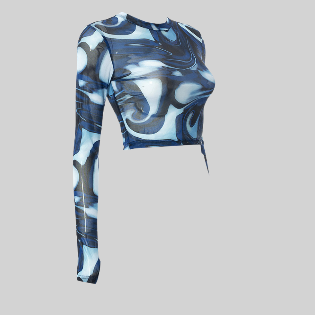 WW Top - Vintage - Transparent Mesh Shirt