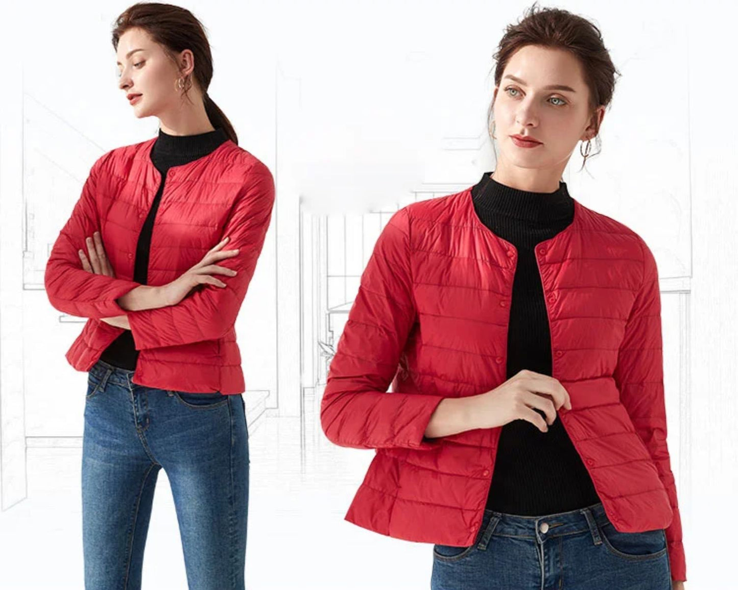WW | Down Jacket Light & Warm