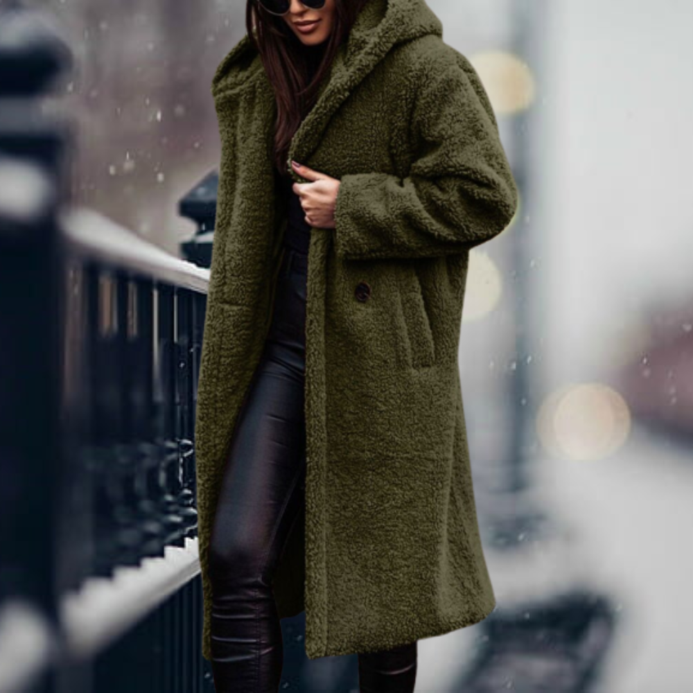 WW | Women's Hooded Teddy Jacket