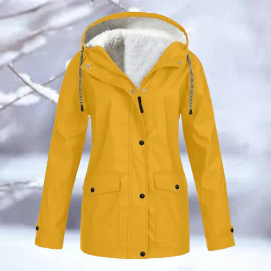 WW | wasserdichte Jacke mit Kapuze, von hoher Qualität und bereit für die Berge