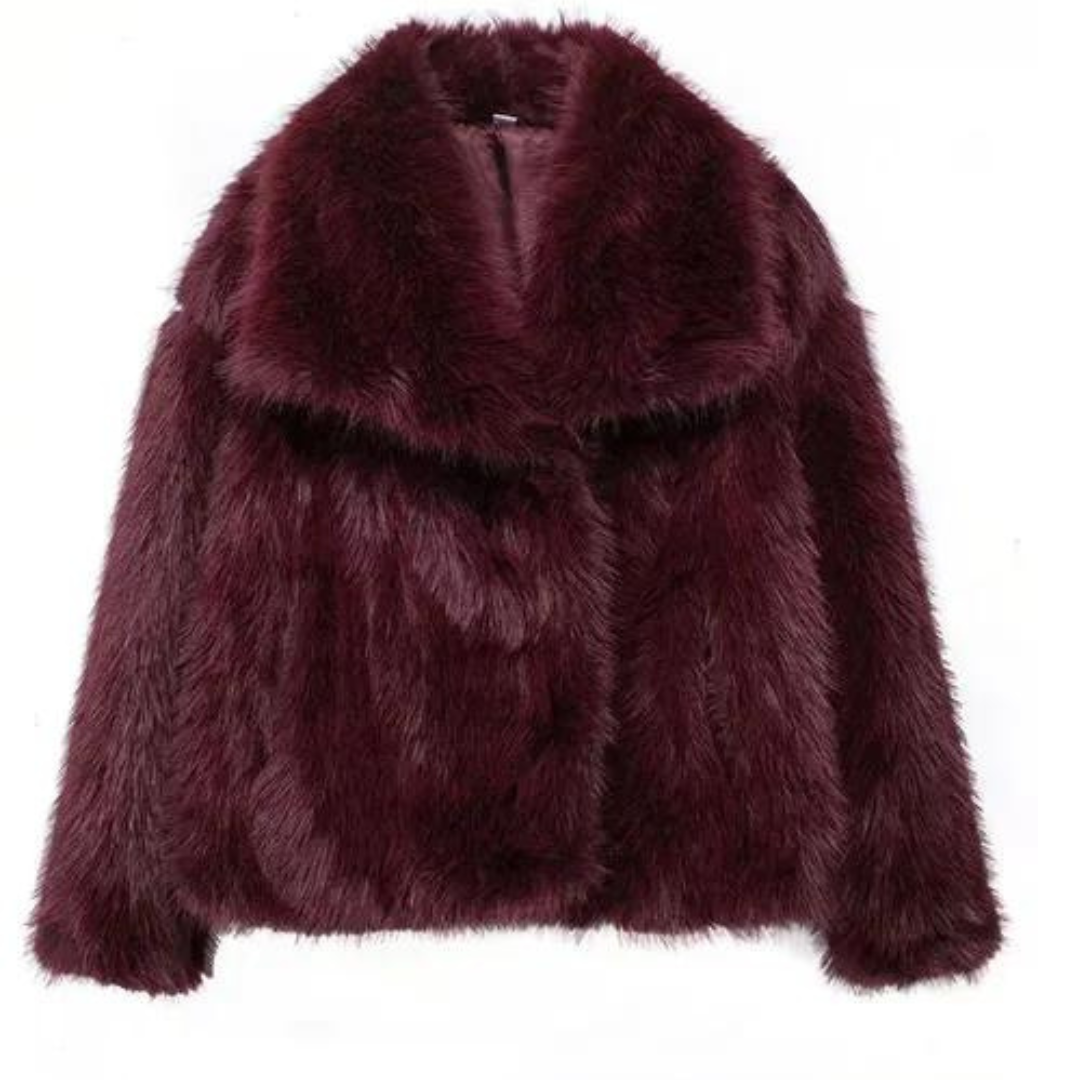 WW | Plush Faux Fur Coat
