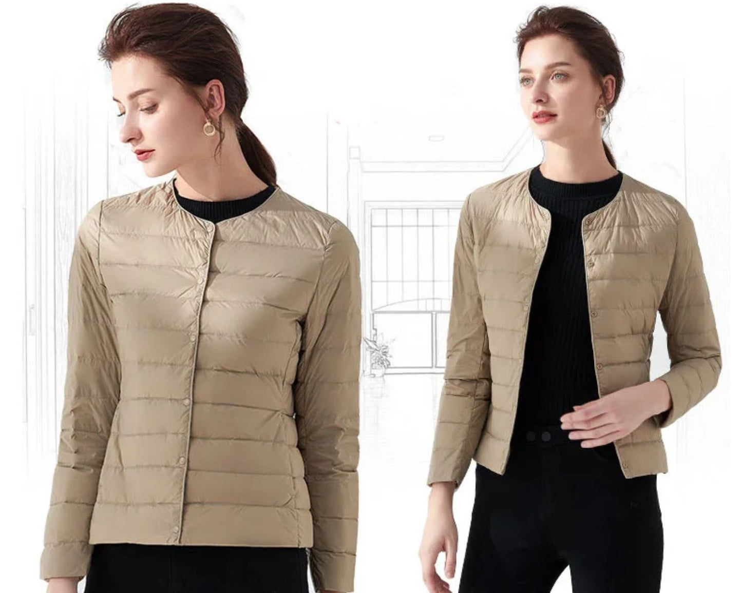 WW | Down Jacket Light & Warm