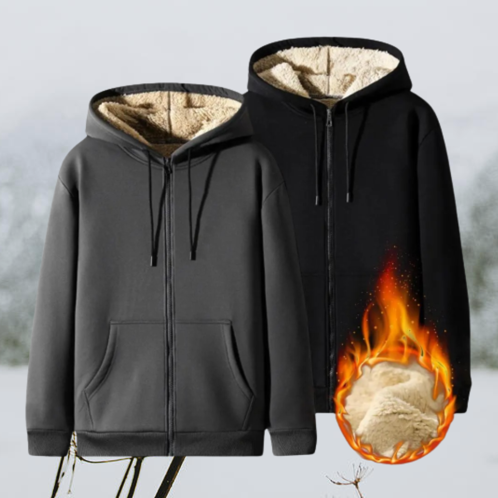 WW | Cozy Unisex Lambskin Hooded Jacket