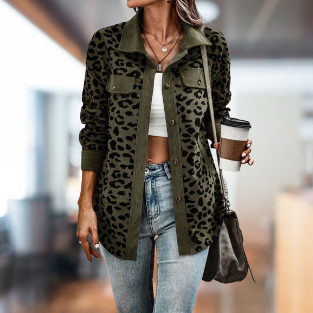 WW | bequemste Leoparden-Winterjacke