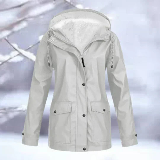 WW | wasserdichte Jacke mit Kapuze, von hoher Qualität und bereit für die Berge