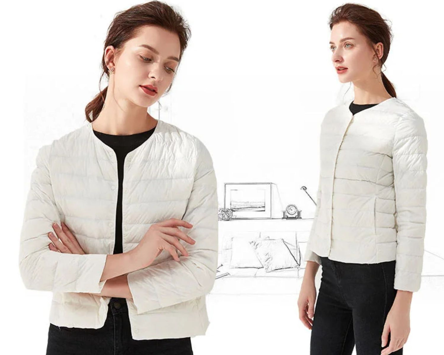 WW | Down Jacket Light & Warm