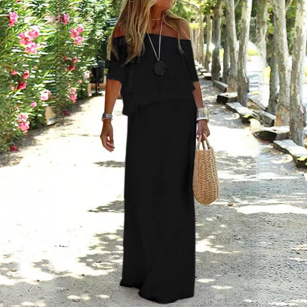 WW | Women's Off-the-Shoulder Long Dress
